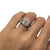 *Alexa* 14K White Gold Engagement Ring w/ GI SI 1 E DiamondS 0.72CT + Center Stone 0.30CT