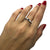 *Camila* 14K White Gold Ring w/ Diamonds 0.46CT