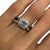 *Penelope* 14K White Gold Engagement Ring w/ VS1 G Diamonds 0.51CT + VS1 G 0.52CT